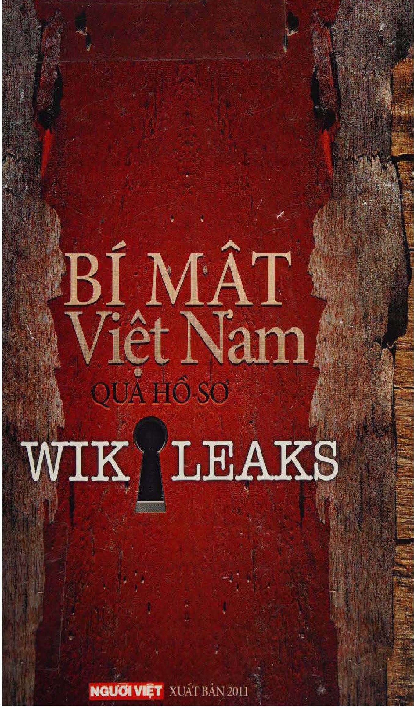 Bií mật Việt Nam qua hồ sơ Wiklleaks