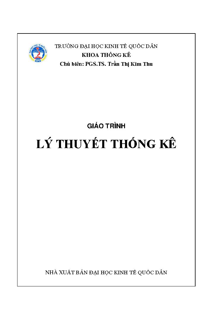 Giáo trình lý thuyết thống kê