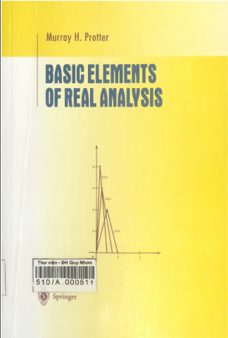 Basic elements of real analysis