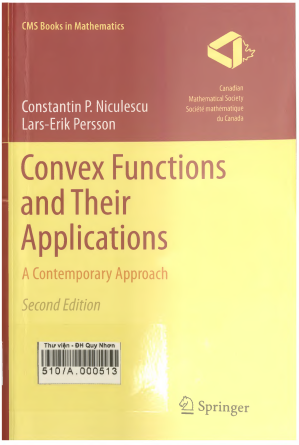 Convex functions and their applications