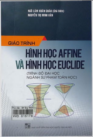 Giáo trình hình học Affine và hình học Euclide