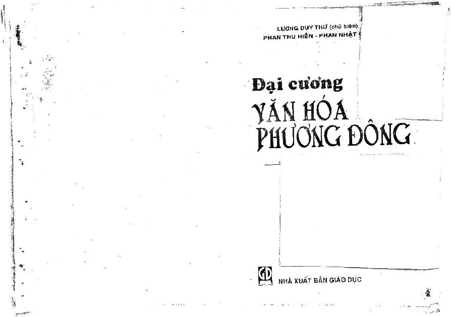 Đại cương văn hóa phương Đông