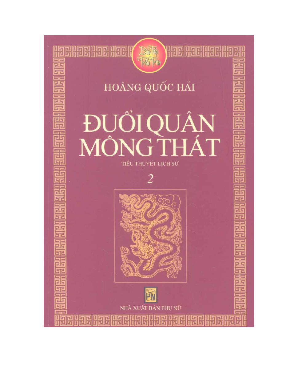 Bão táp Triều Trần - Đuổi quân Mông thát - Tiểu thuyết lịch sử 2