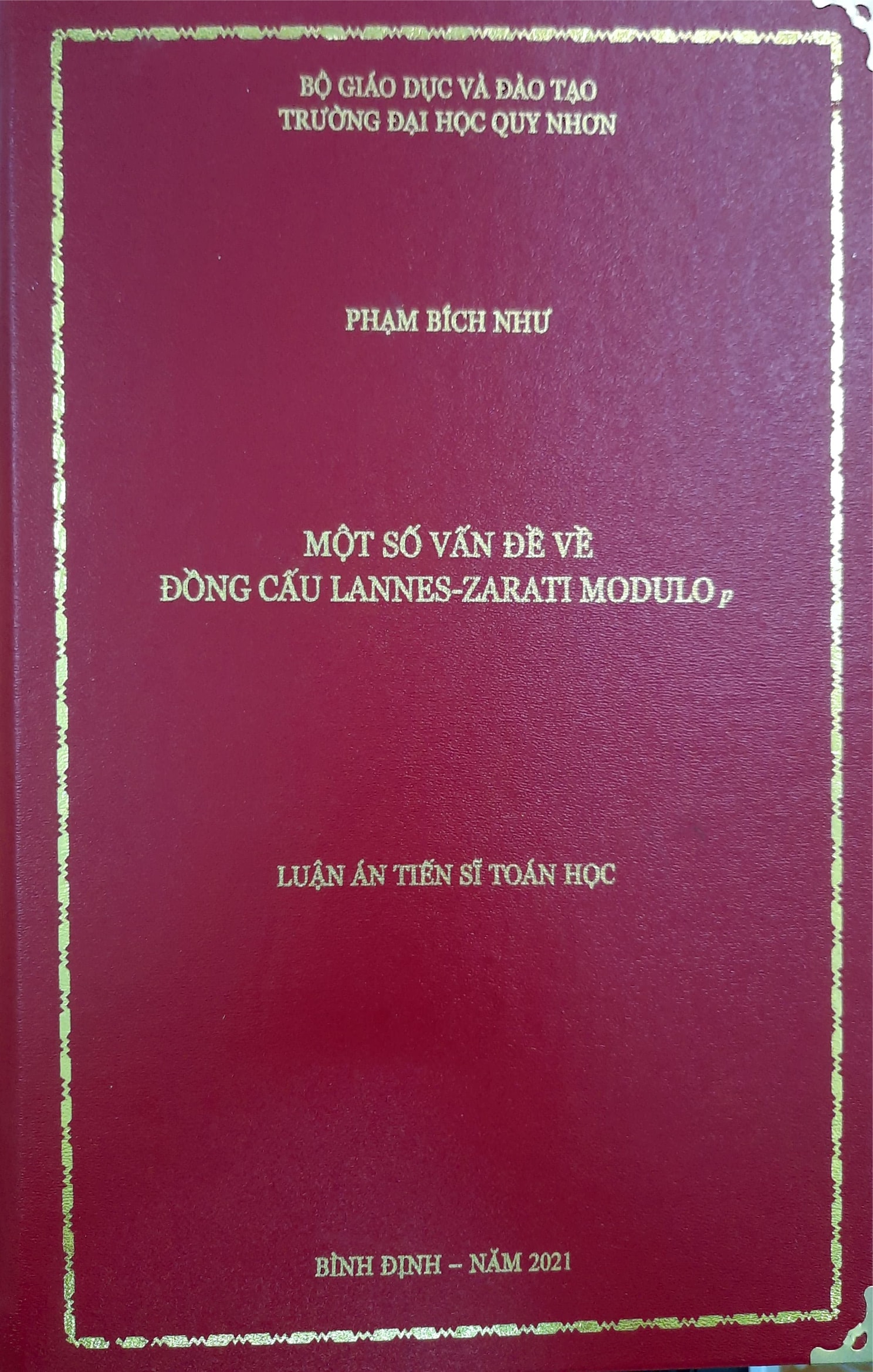 Một số vấn đề về đồng cấu Lannes-Zarati modulo p
