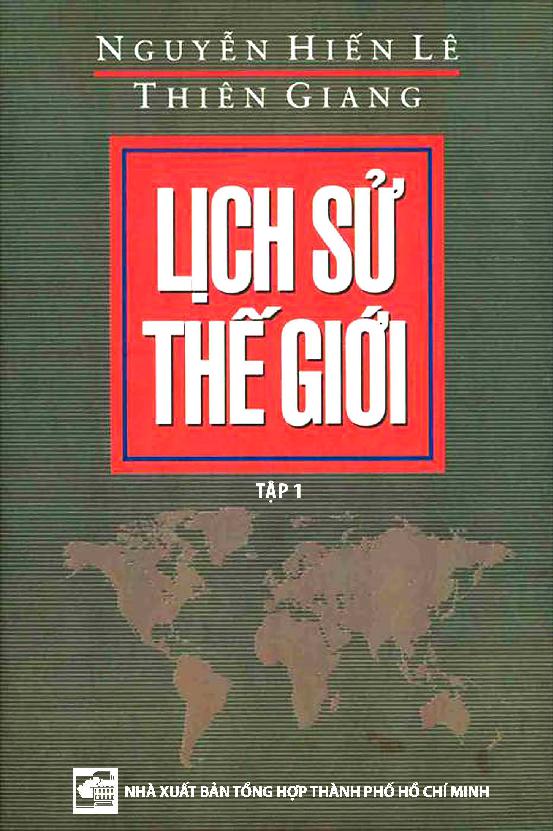 Lịch sử thế giới - Tập 1