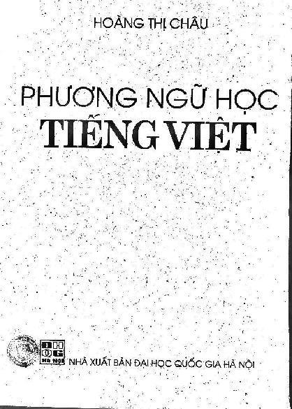 Phương ngữ học tiếng Việt