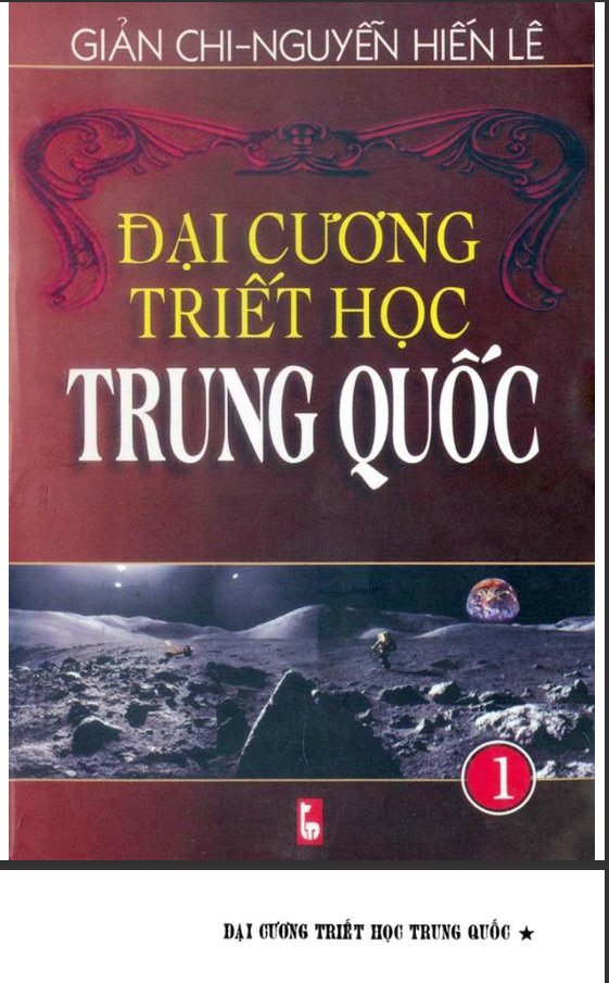 Đại cương triết học Trung Quốc : T.1