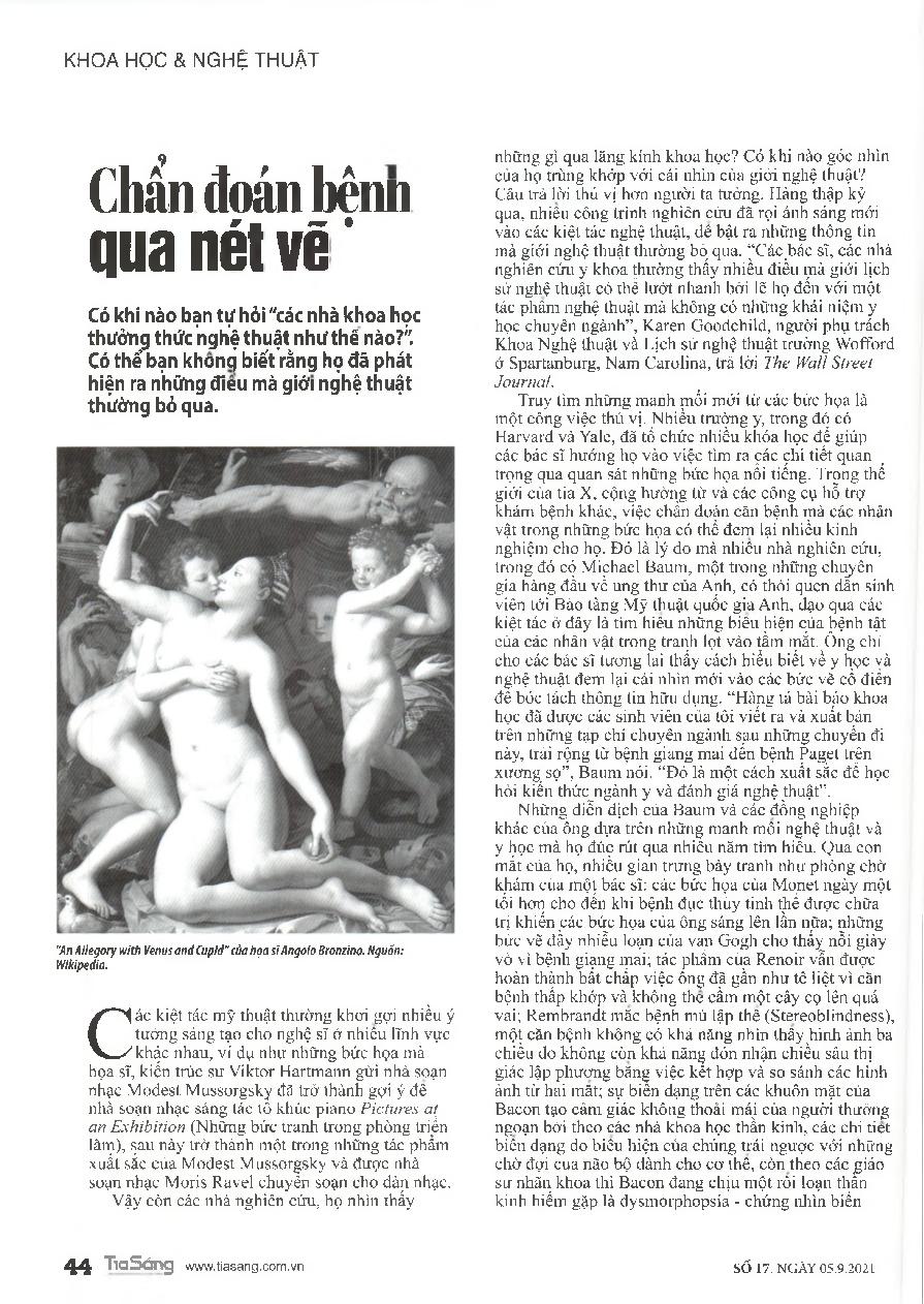 Chân đoạn bệnh qua nét vẽ