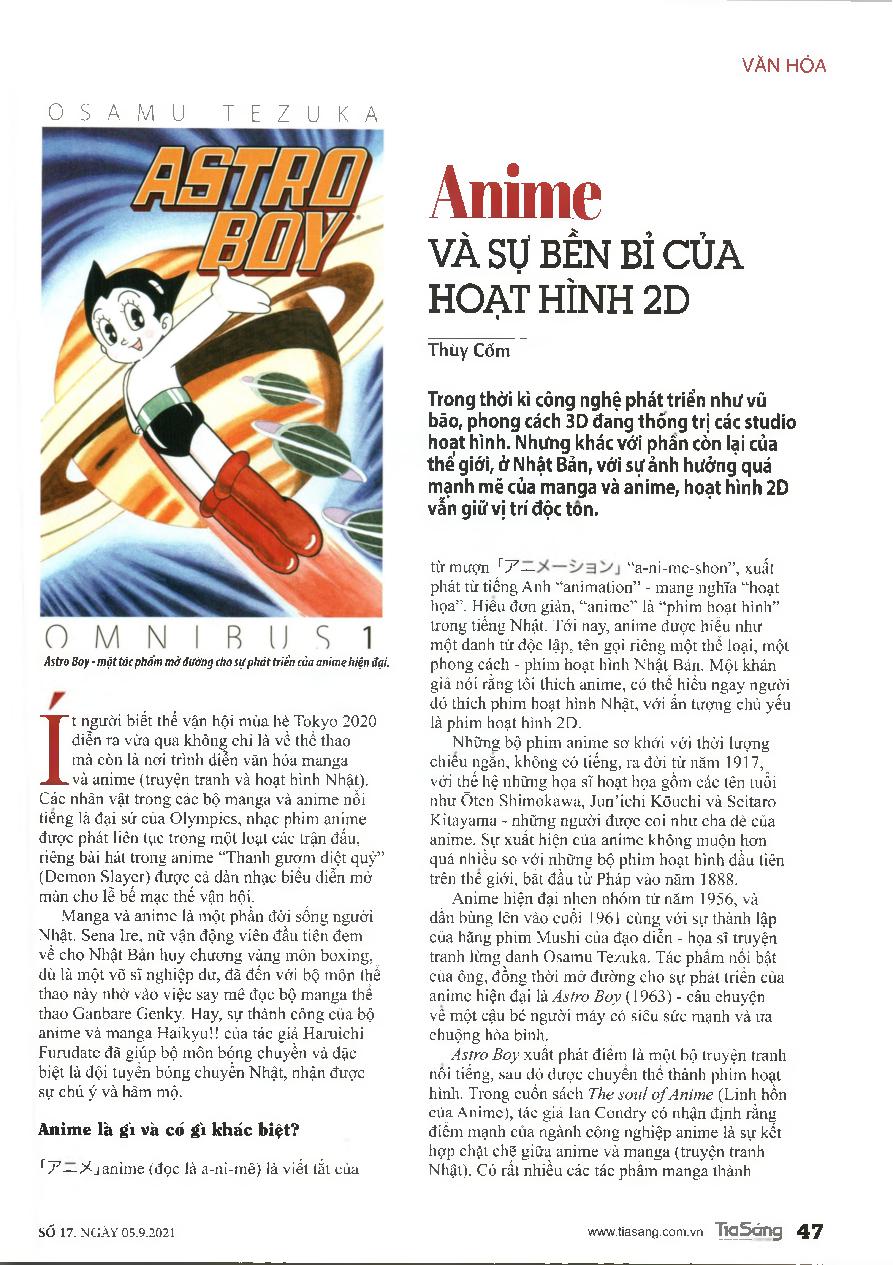 Anime và sự bền bỉ của hoạt hình 2D