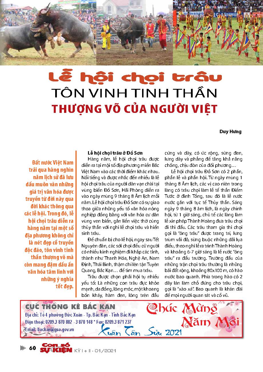Lễ hội chọi trâu: Tôn vinh tinh thần thượng võ của người Việt
