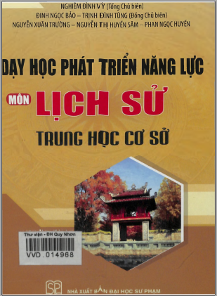 Dạy học phát triển năng lực môn Lịch sử trung học cơ sở