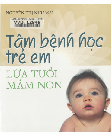 Tâm bệnh học trẻ em lứa tuổi mầm non