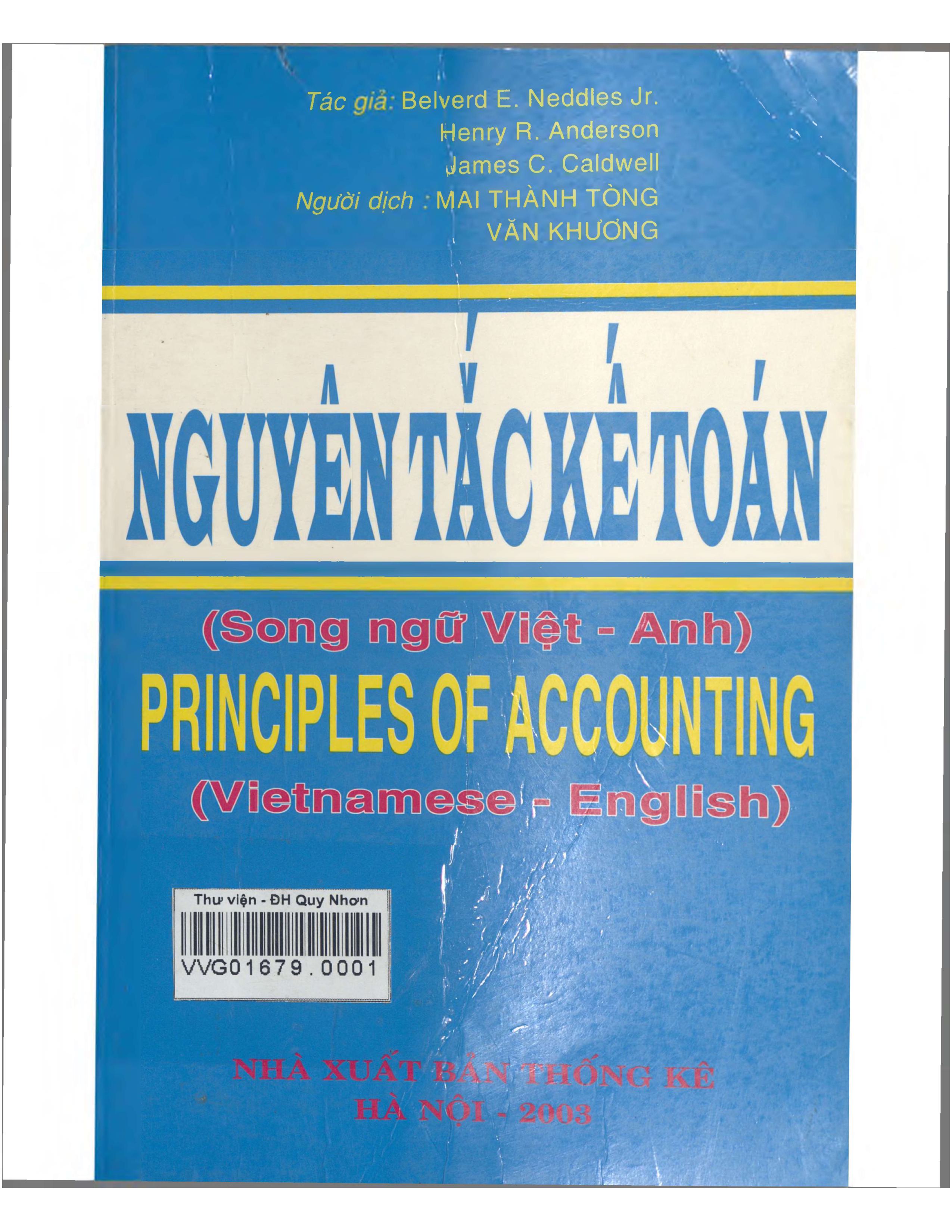 Nguyên tắc kế toán