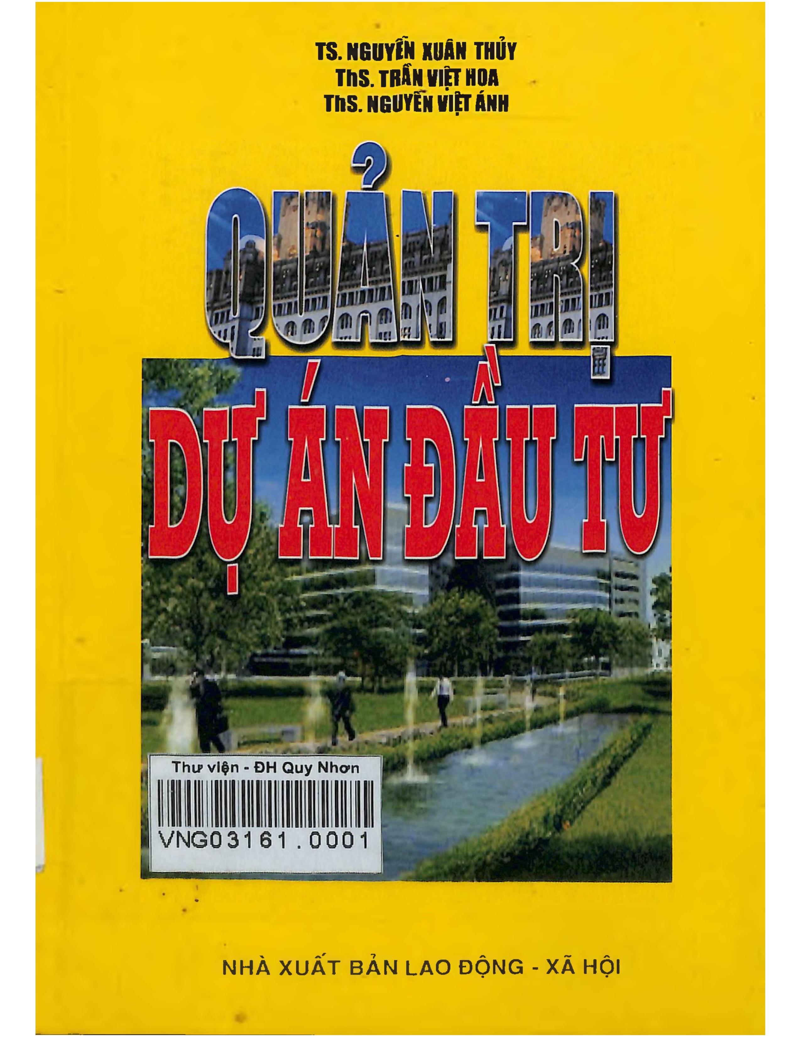 Quản trị dự án đầu tư