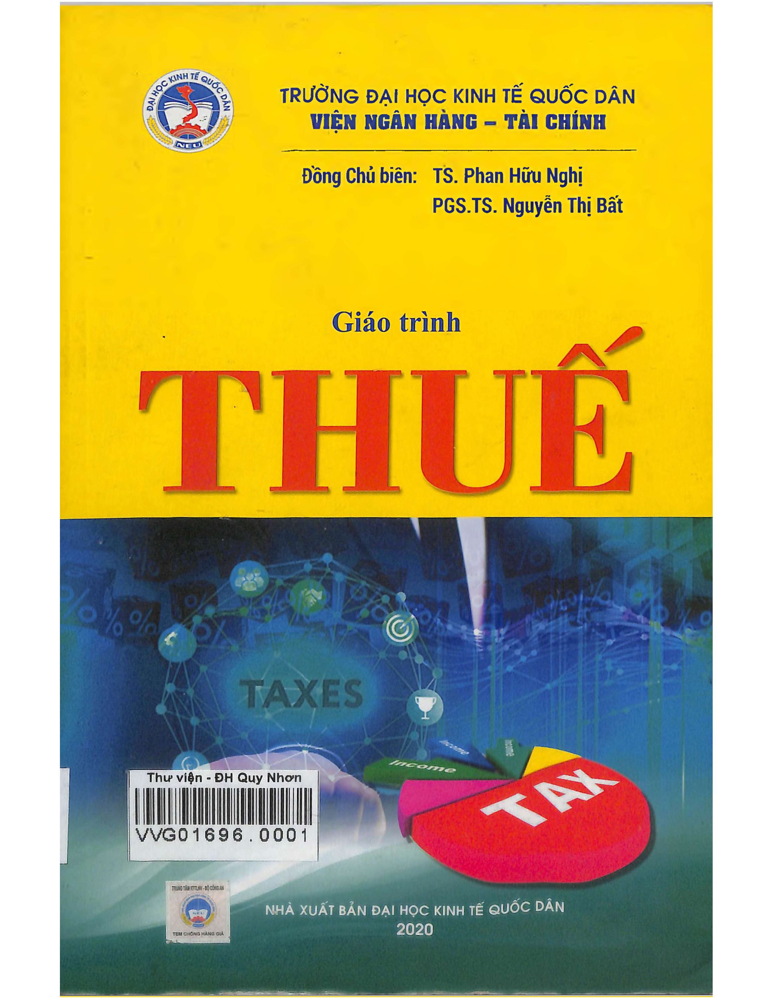 Giáo trình Thuế