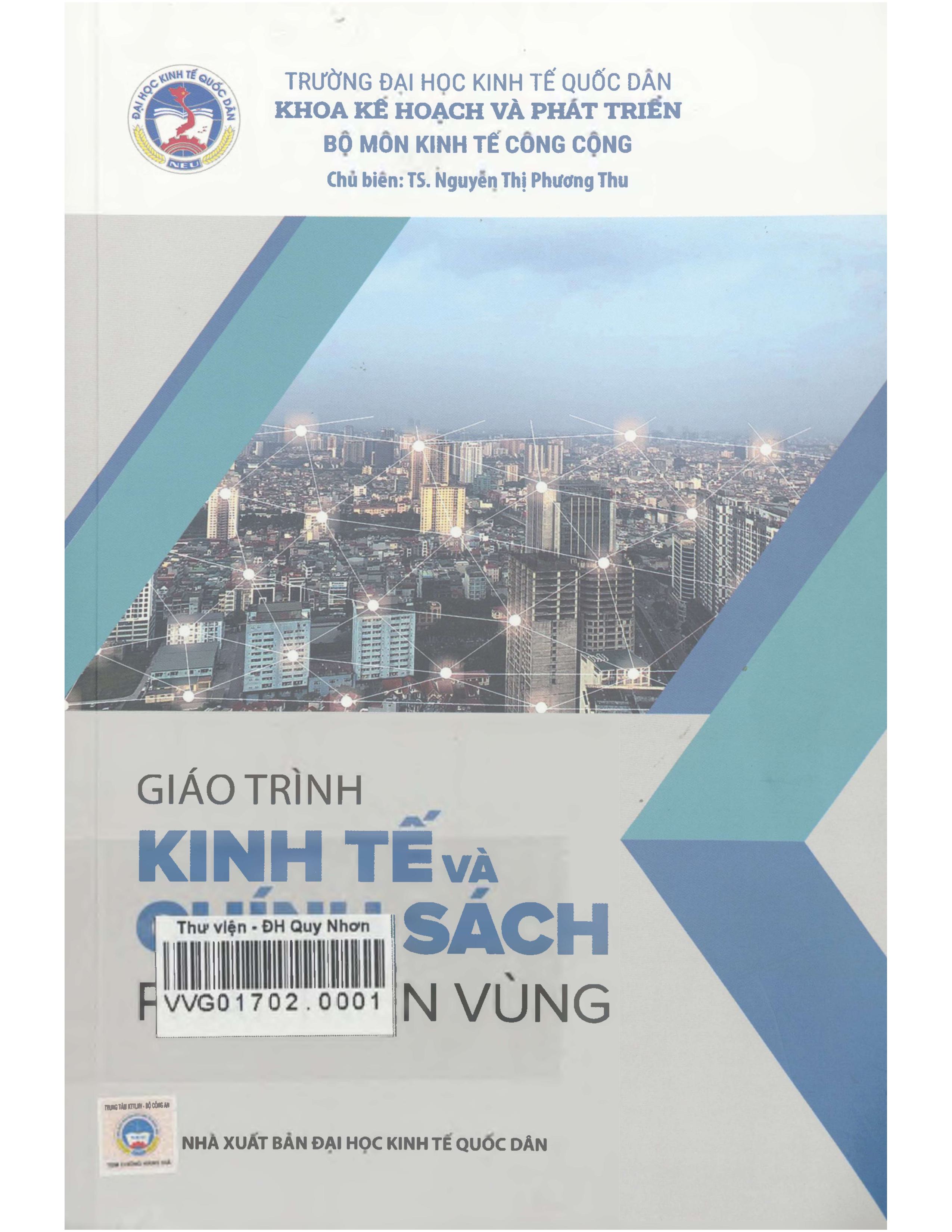 Giáo trình Kinh tế và chính sách phát triển vùng