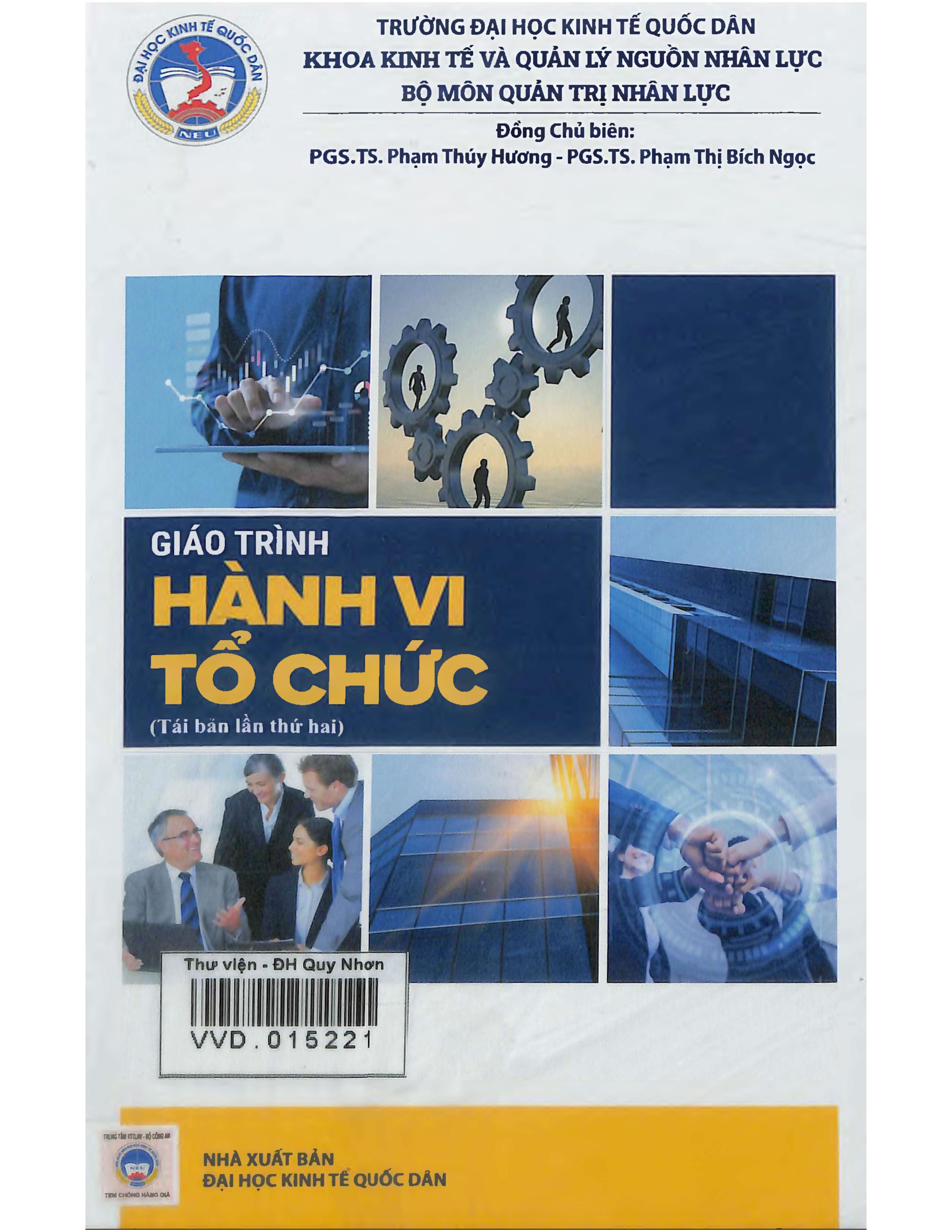 Giáo trình Hành vi tổ chức