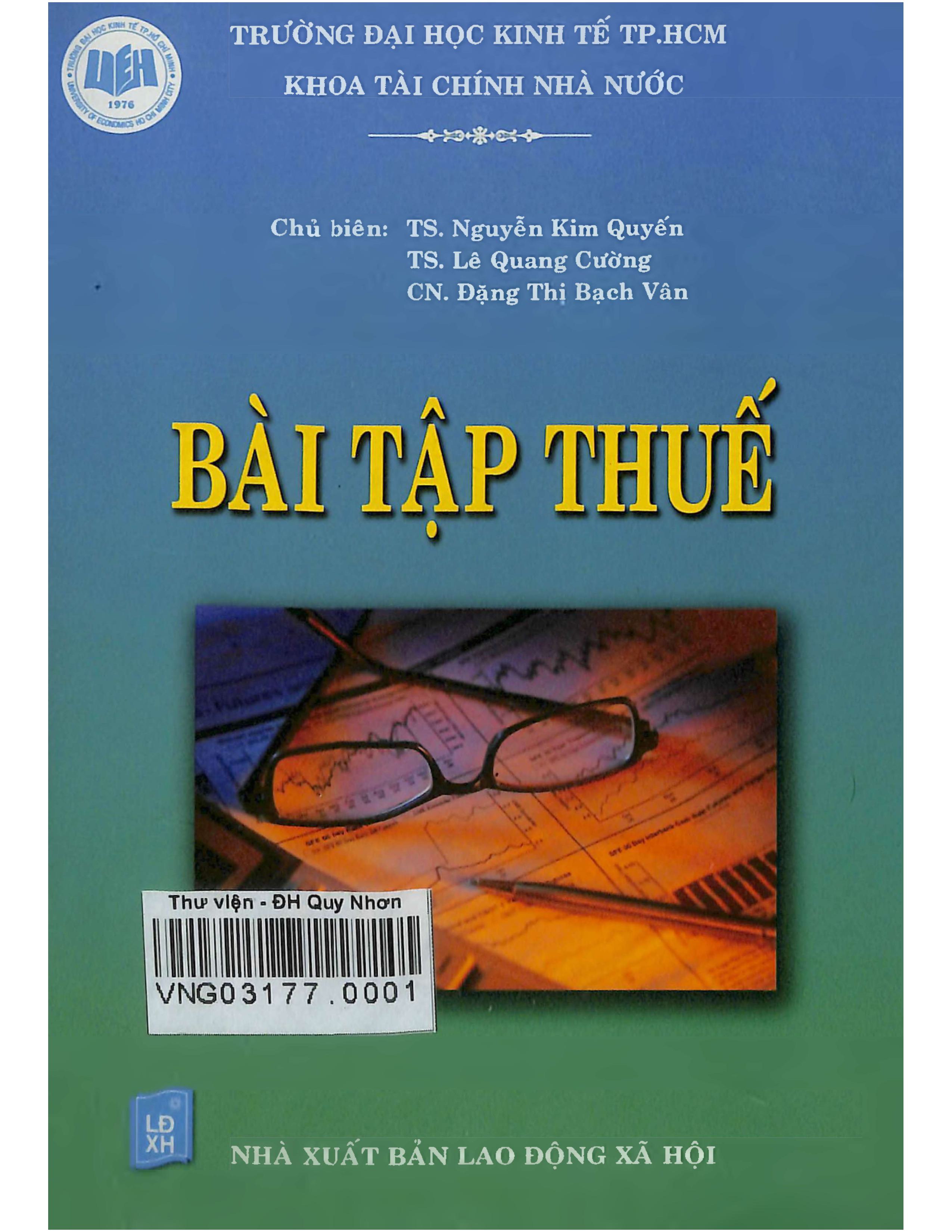 Bài tập Thuế