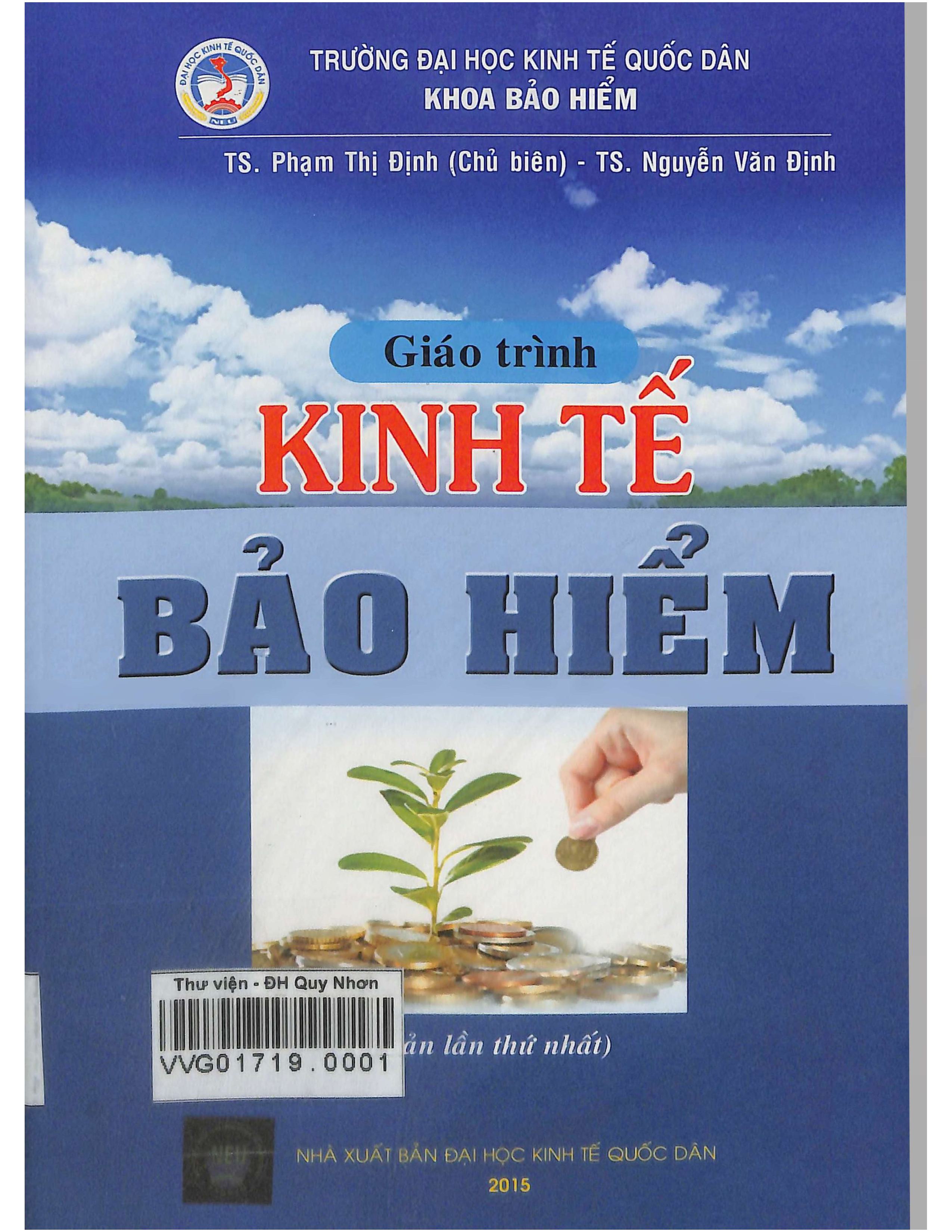 Giáo trình kinh tế bảo hiểm
