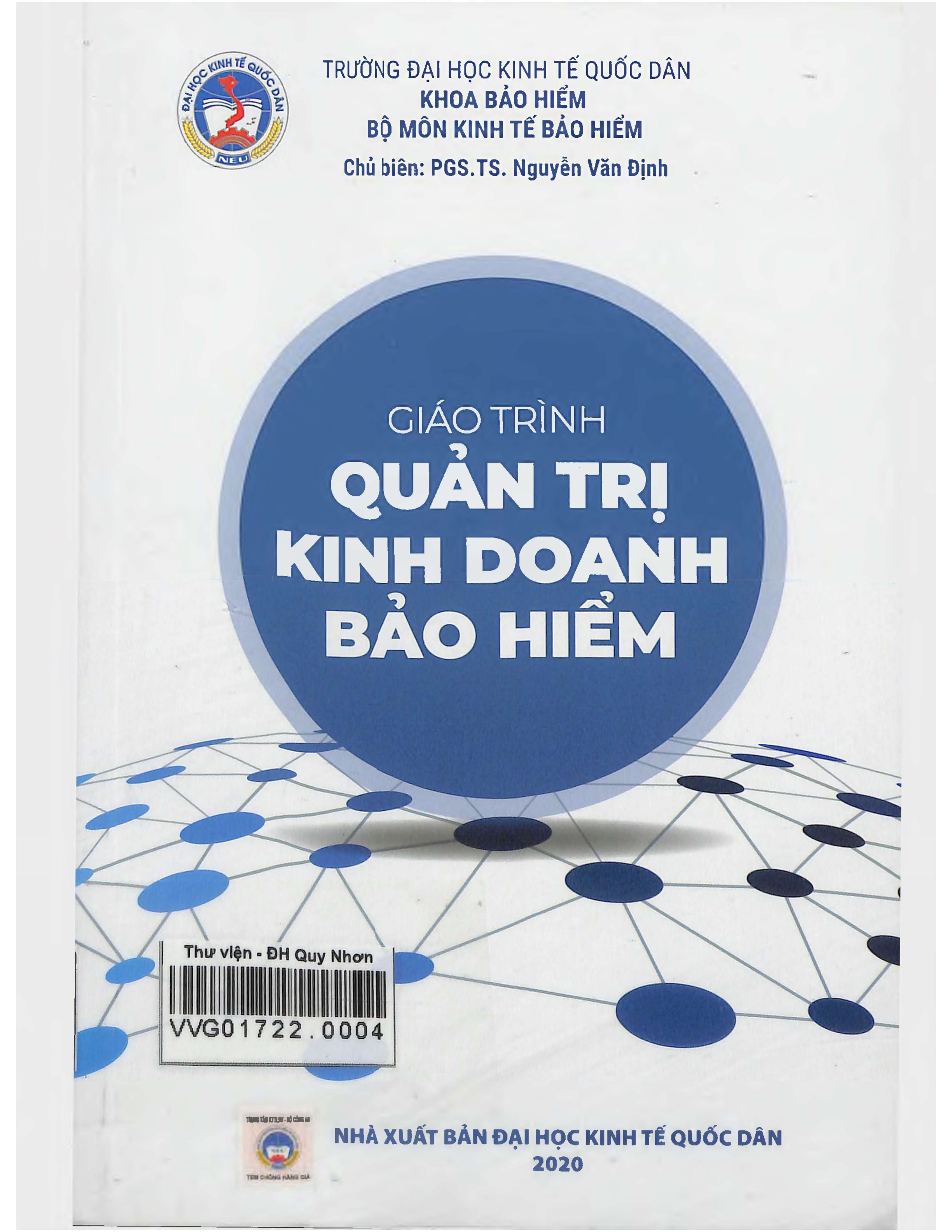 Giáo trình Quản trị kinh doanh bảo hiểm