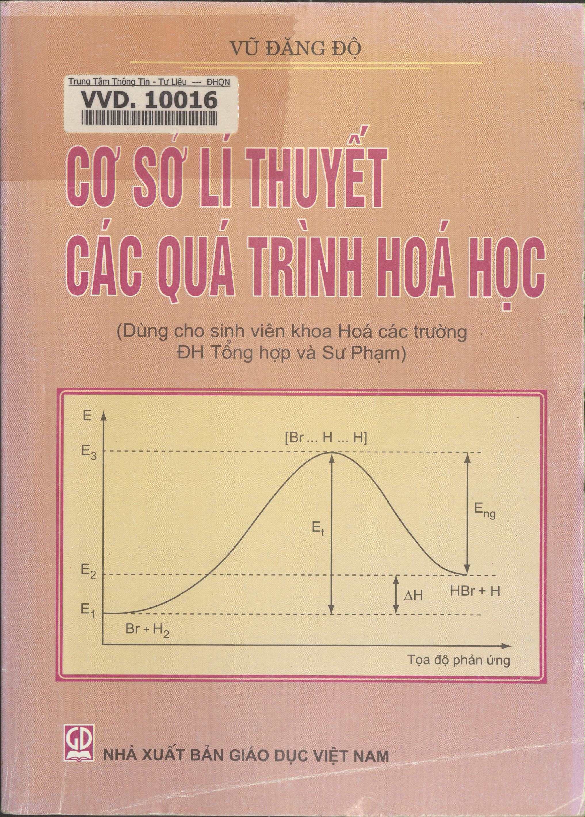 Cơ sở lí thuyết các quá trình hoá học