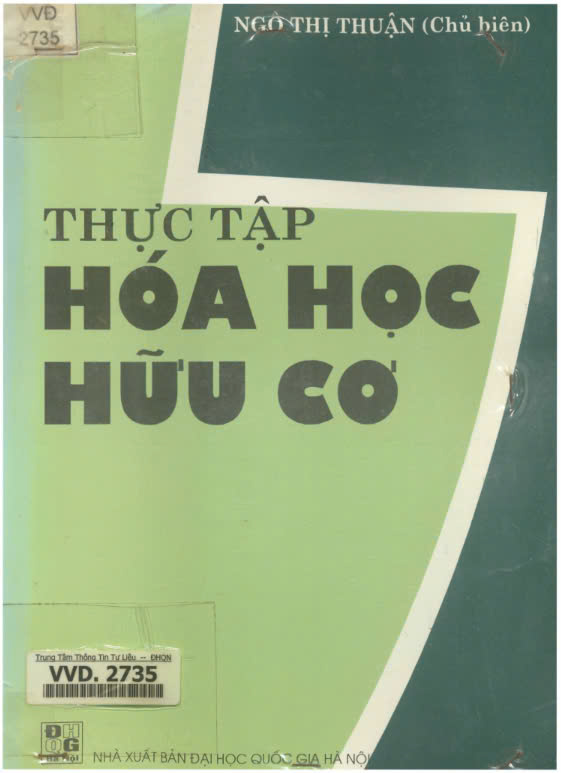 Thực tập hoá học hữu cơ