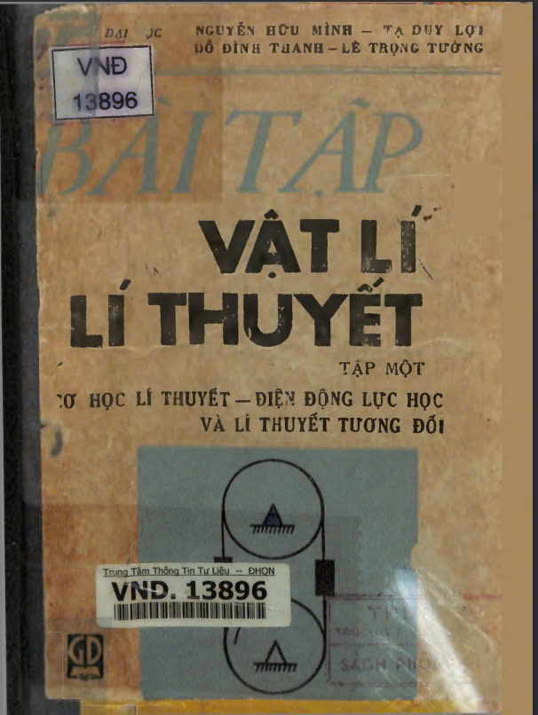 Bài tập vật lí lí thuyết