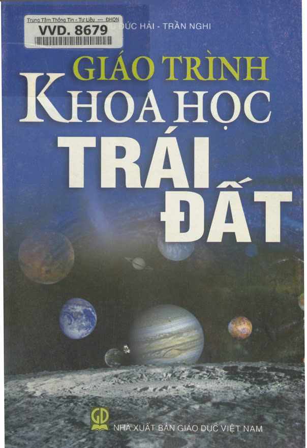 Giáo trình khoa học trái đất