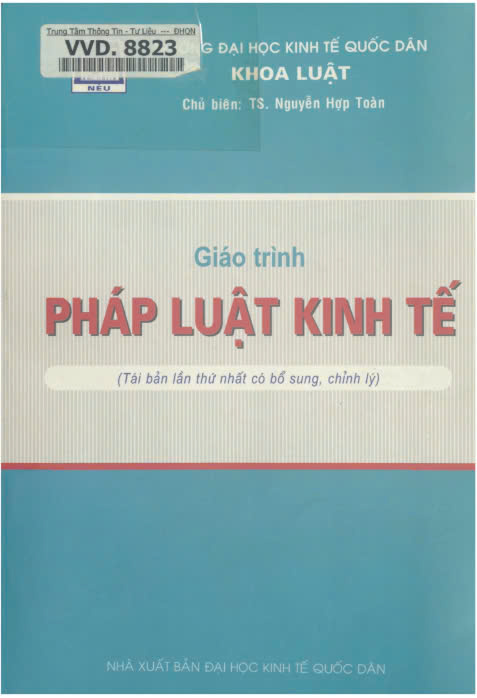 Giáo trình pháp luật kinh tế
