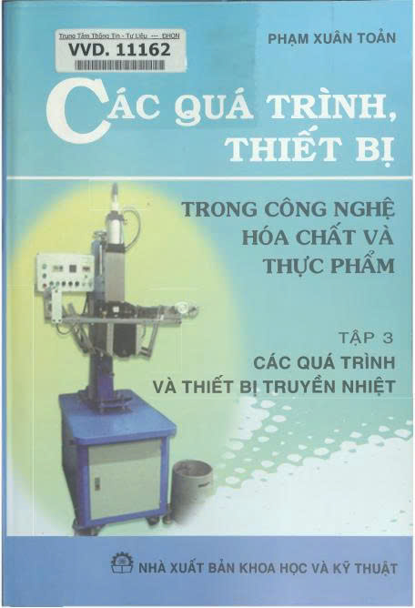 Các quá trình, thiết bị trong công nghệ hóa chất và thực phẩm