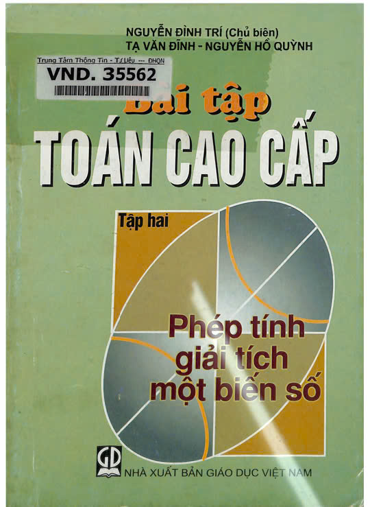 Bài tập toán cao cấp