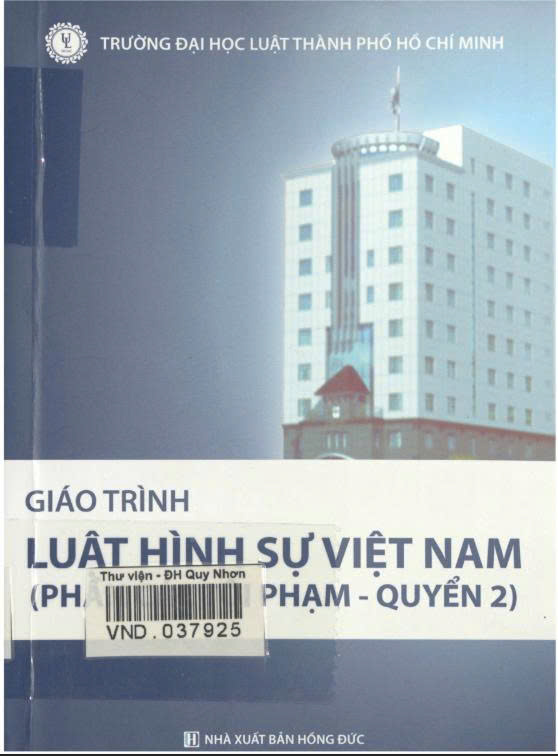 Giáo trình luật hình sự Việt Nam