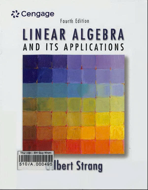 Linear algebra and its applications