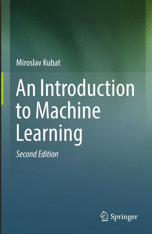 An introduction to machine learning (2nd)