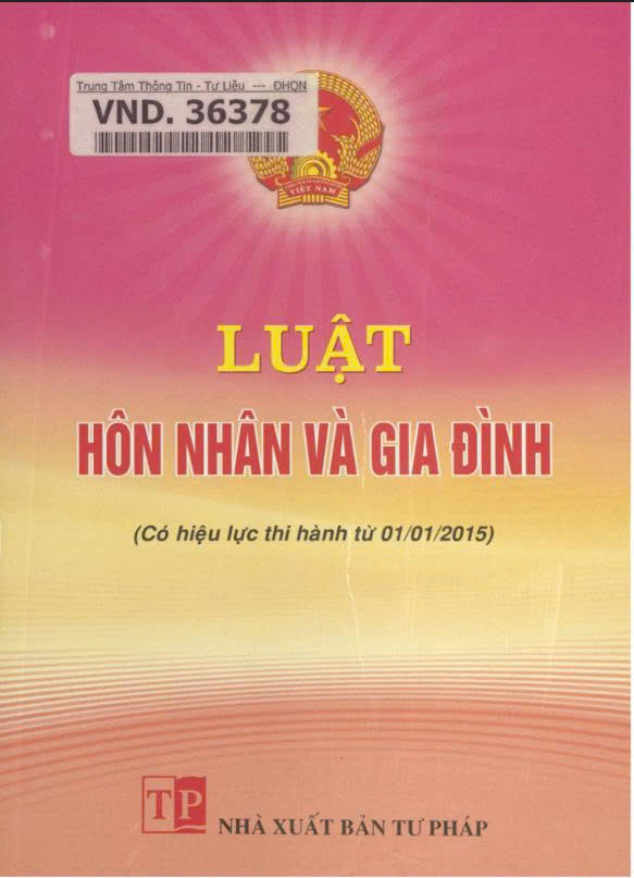 Luật hôn nhân và gia đình