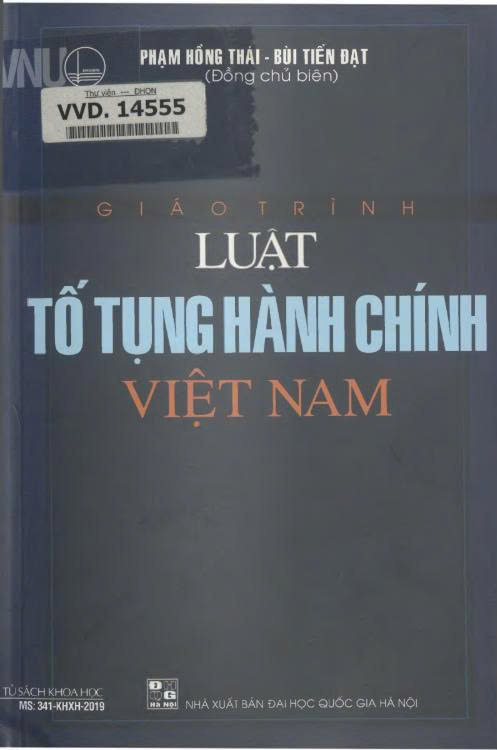 Giáo trình Luật Tố tụng hành chính Việt Nam