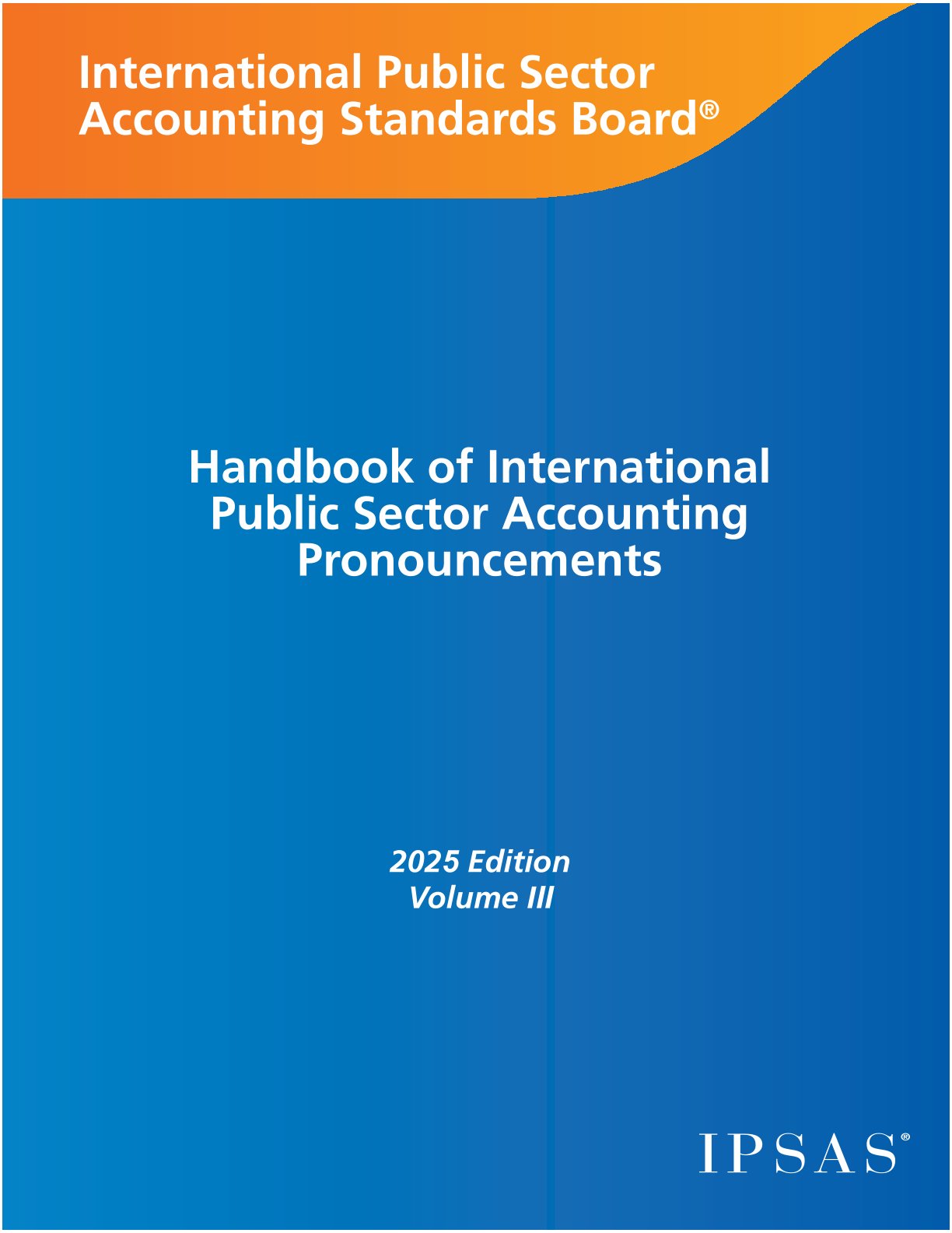 Handbook of International Public Sector Accounting Pronouncements