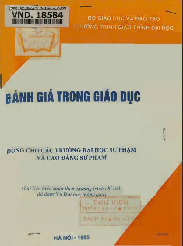 Đánh giá trong giáo dục
