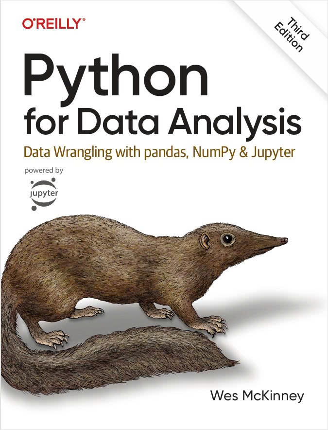Python for Data Analysis : Data Wrangling with pandas, NumPy, and Jupyter