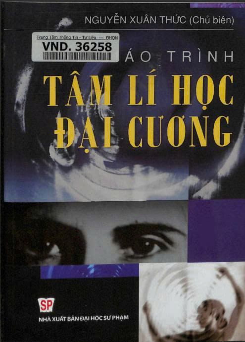 Giáo trình tâm lý học đại cương