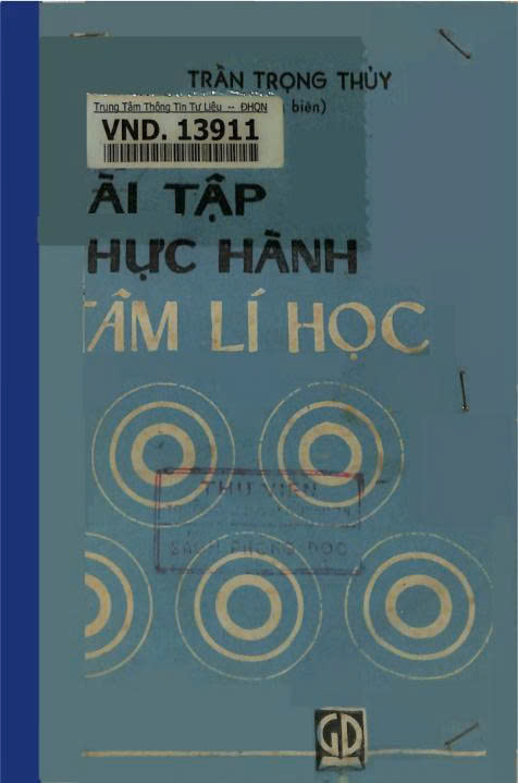 Bài tập thực hành tâm lý học