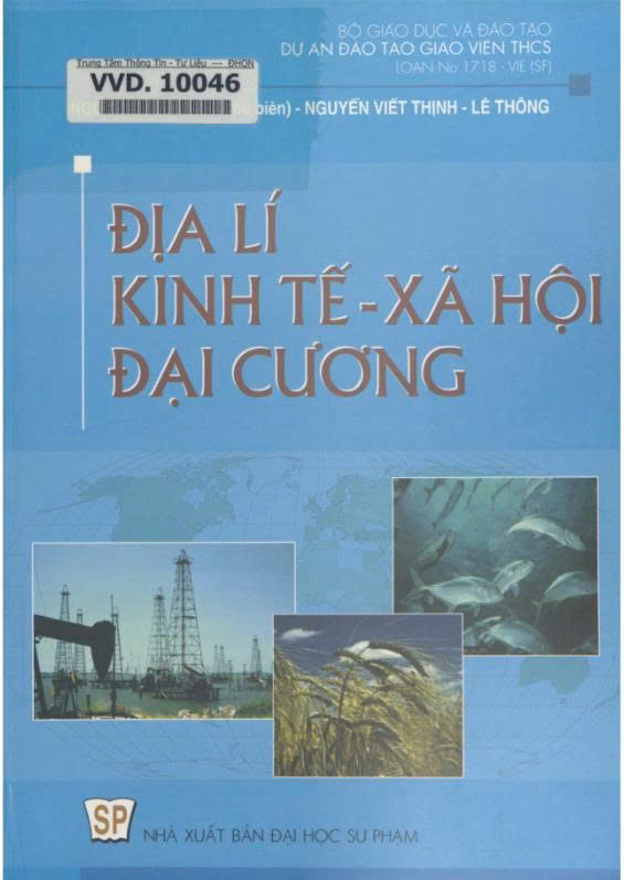 Địa lí kinh tế - xã hội đại cương