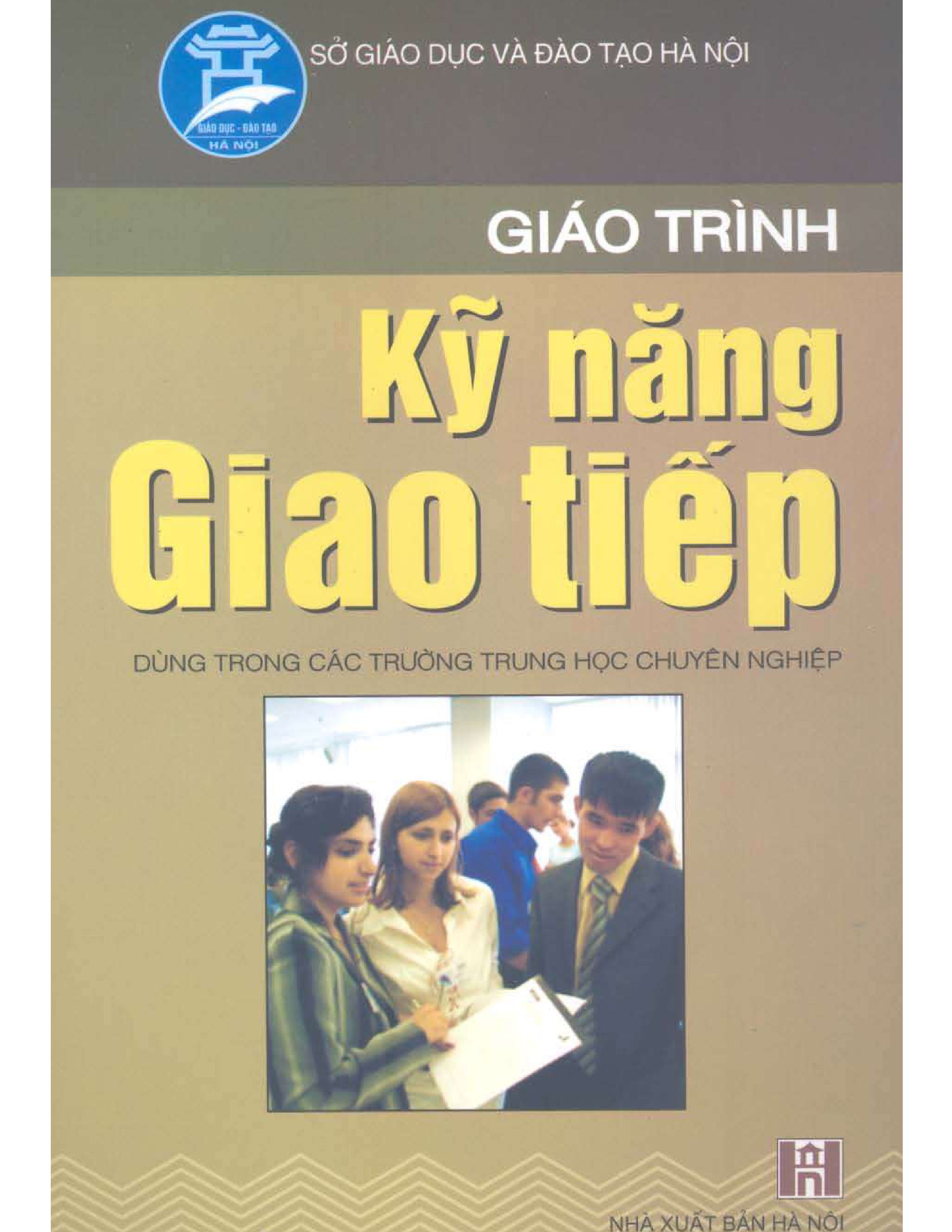 Giáo trình kỹ năng giao tiếp