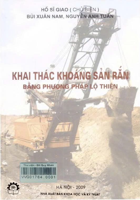 Khai thác khoáng sản rắn bằng phương pháp lộ thiên