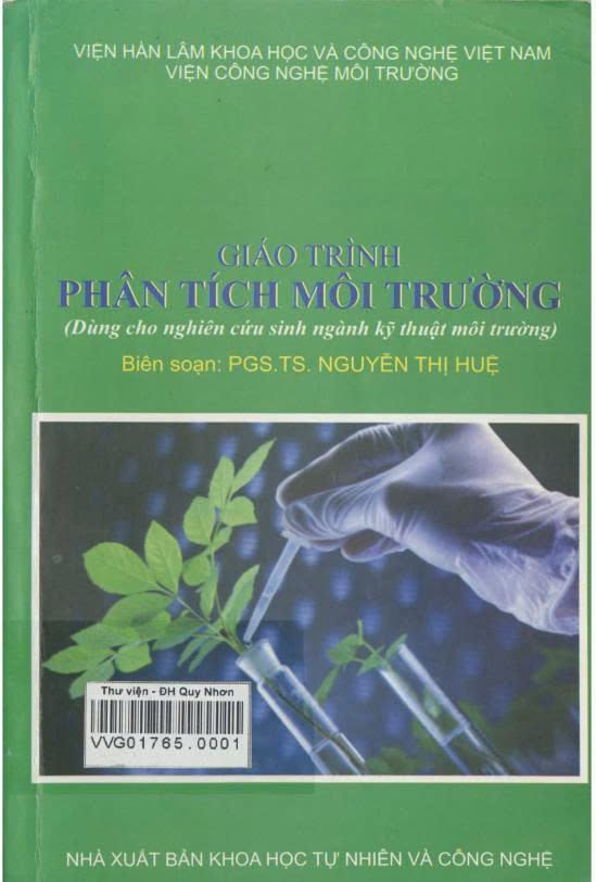Giáo trình phân tích môi trường