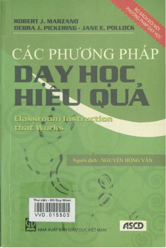 Các phương pháp dạy học hiệu quả