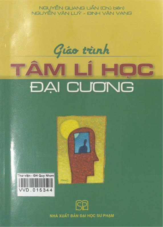 Giáo trình tâm lý học đại cương
