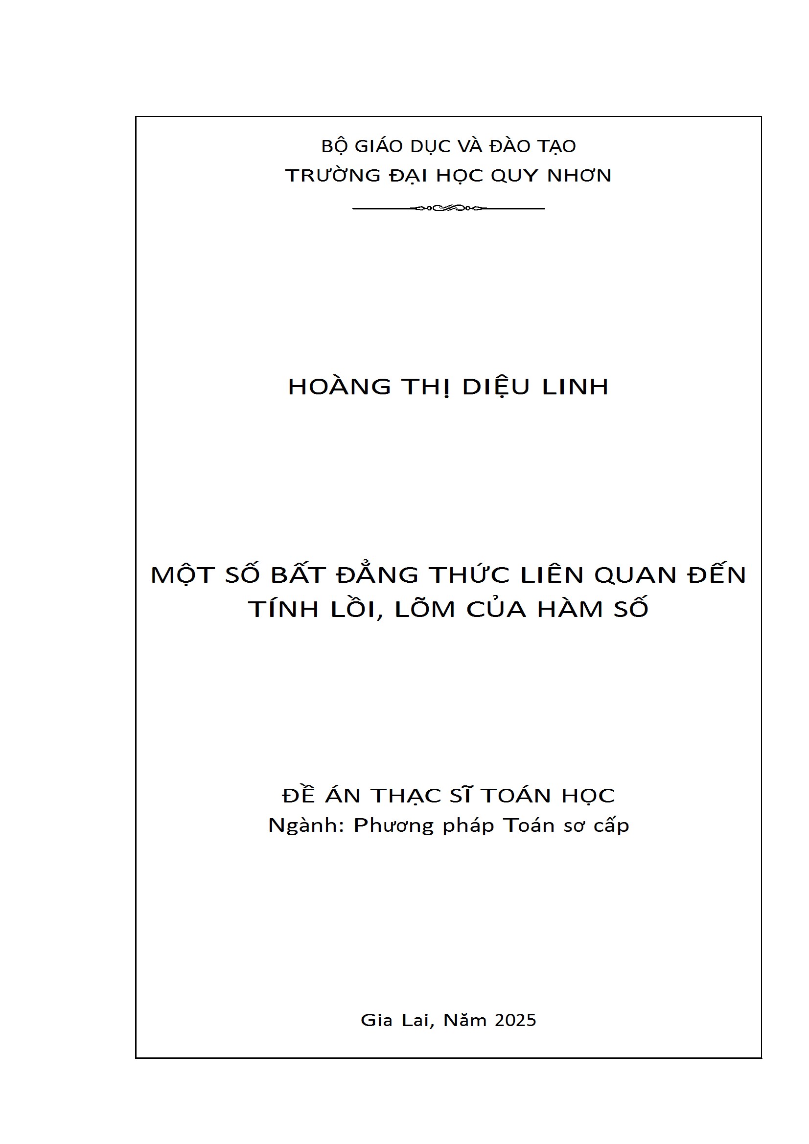 Một số bất đẳng thức liên quan đến tính lồi, lõm của hàm số