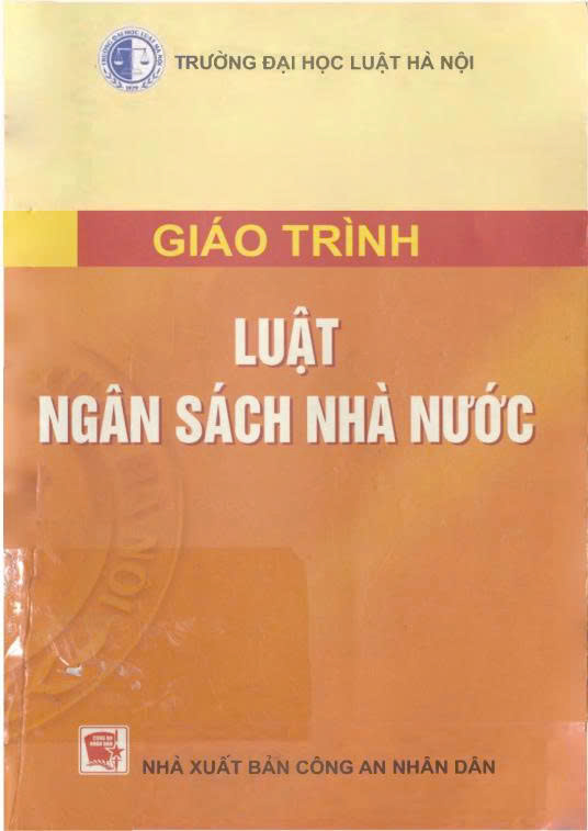 Giáo trình Luật ngân sách nhà nước