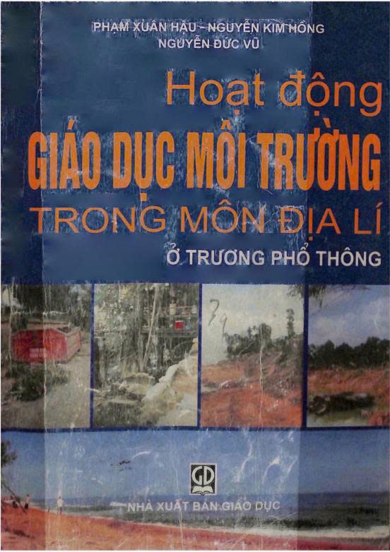 Hoạt động giáo dục môi trường trong môn địa lí ở trường phổ thông
